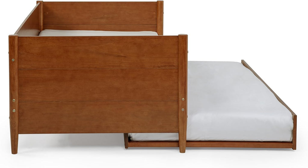 Castanho Twin Trundle Daybed