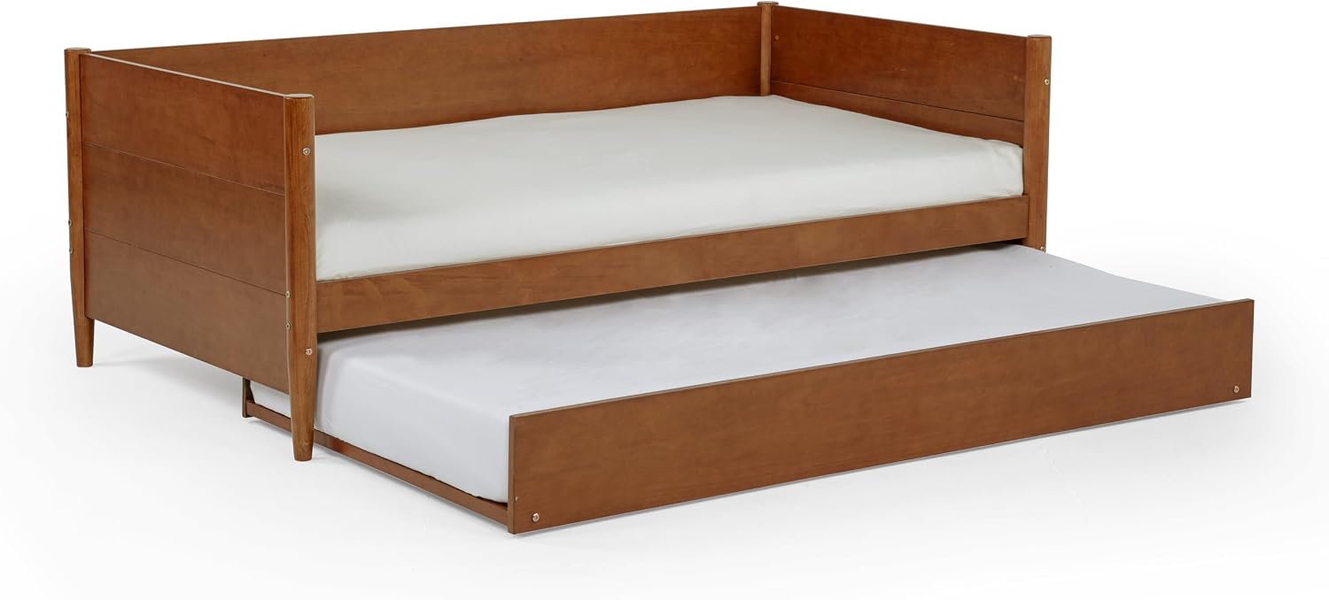 Castanho Twin Trundle Daybed
