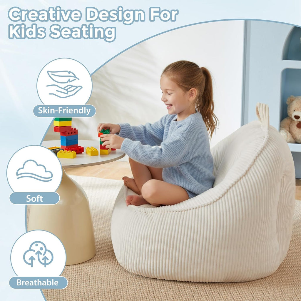 Soft Cozy Kids Bean Bag Chair