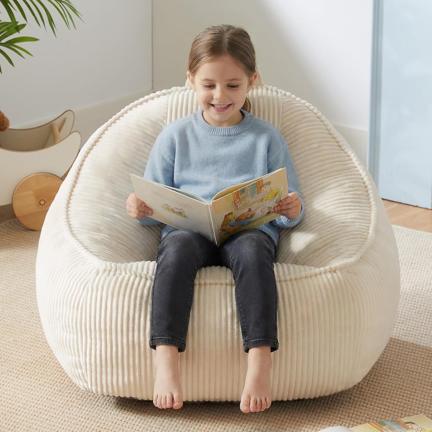 Soft Cozy Kids Bean Bag Chair