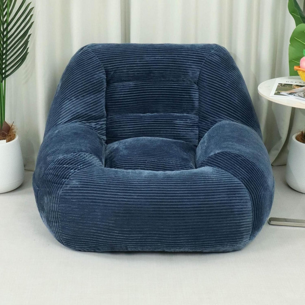 Corduroy Cozy Bean Bag Sofa