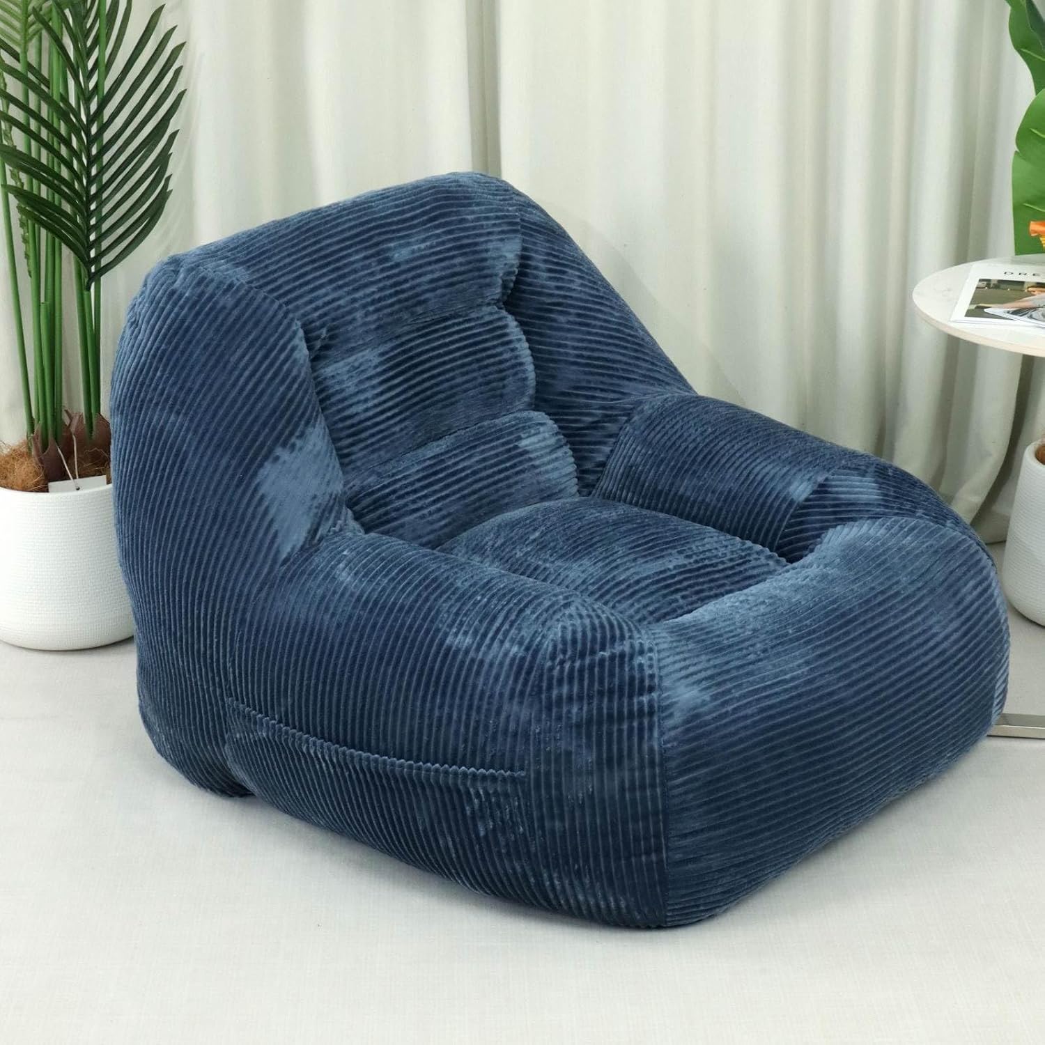 Corduroy Cozy Bean Bag Sofa
