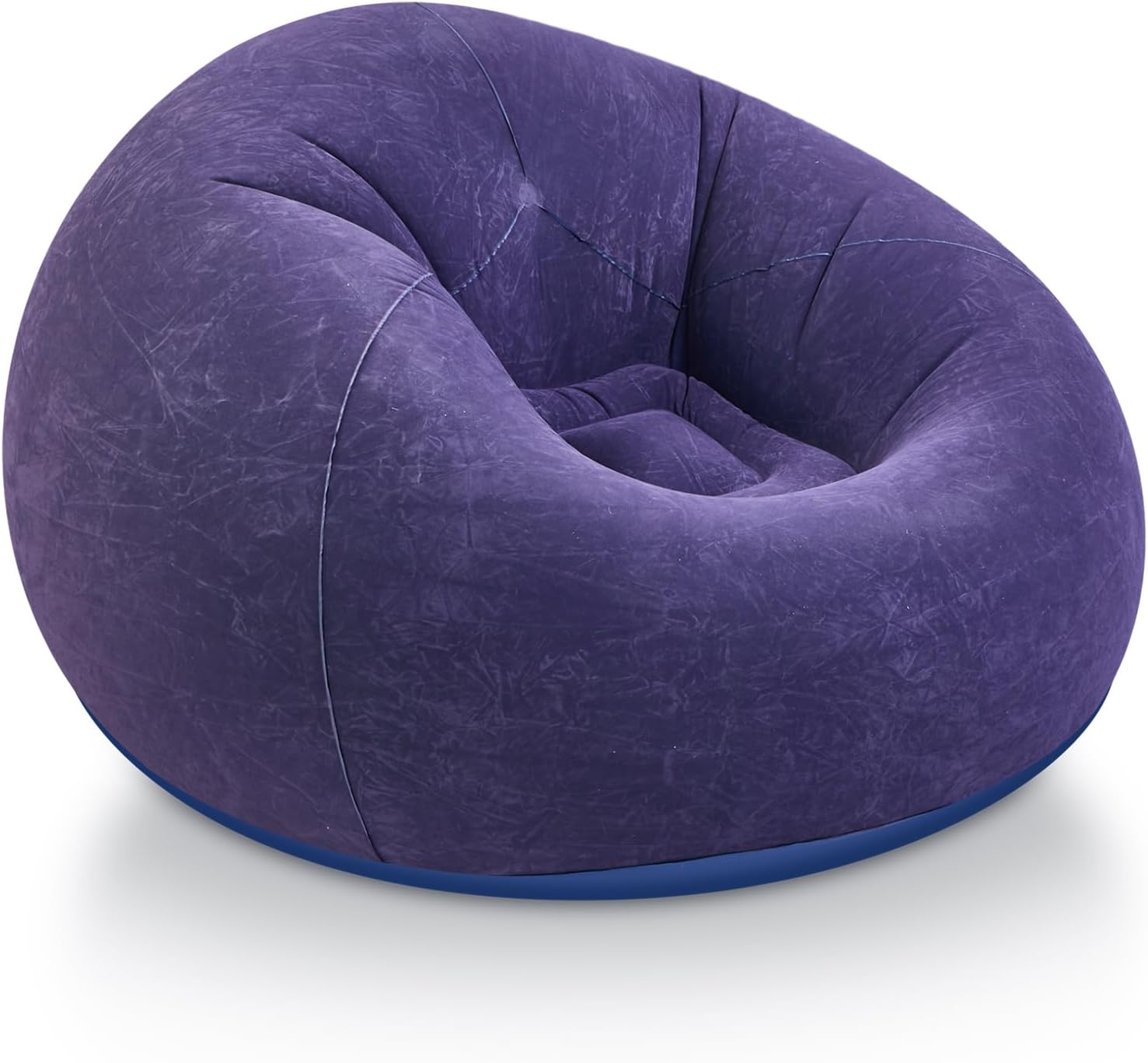 Purple Inflatable Lazy Bean Sofa