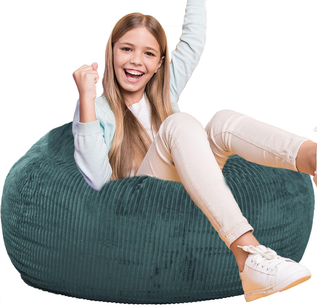 Fluffy Rabbit Fur Bean Bag Chair