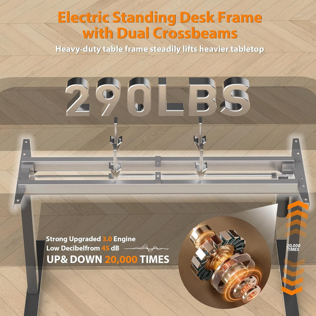 Motorized Drawer Adjustable Desk